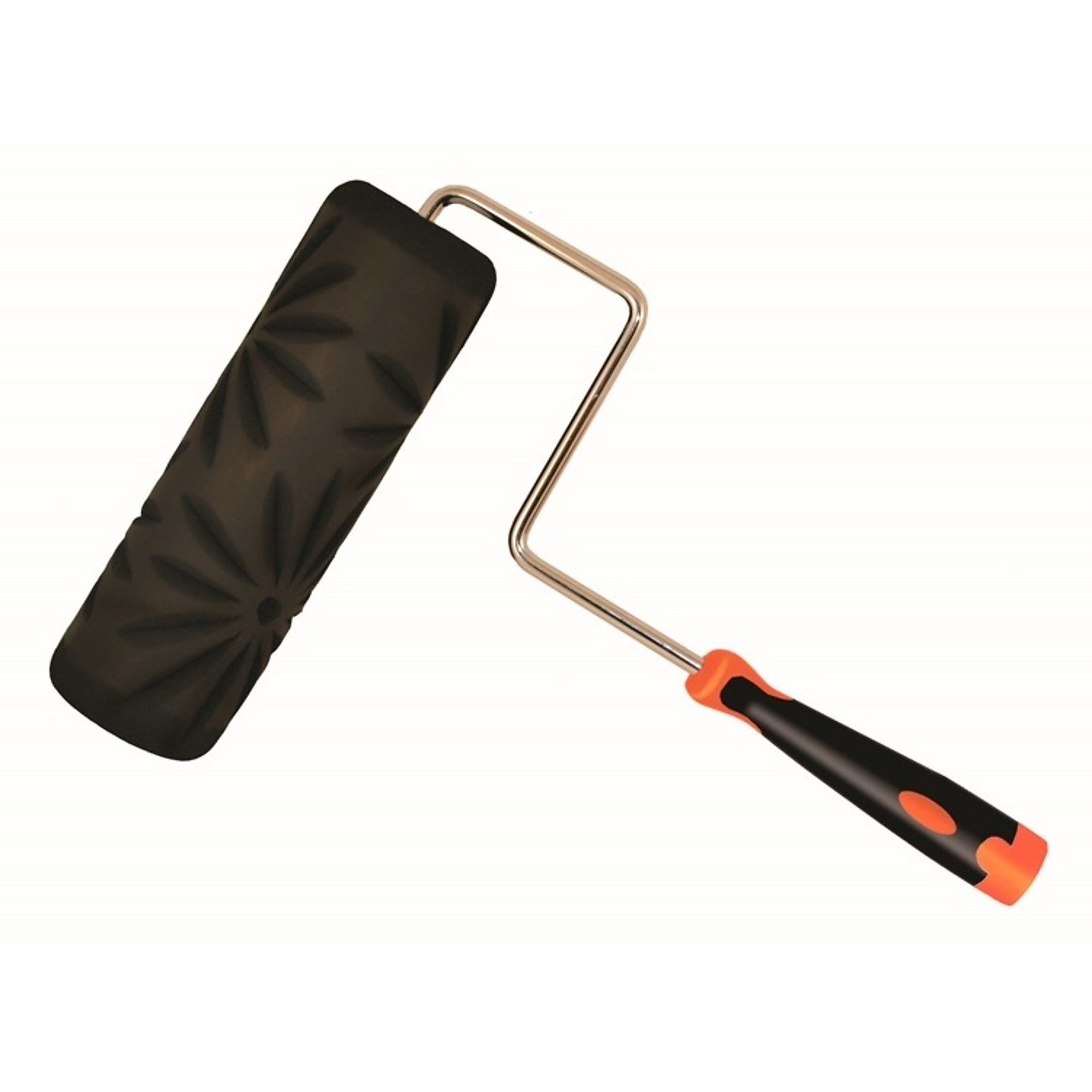 Kraft Tools DW180R Decorative Texture Roller - Crowsfoot w/Roller Frame
